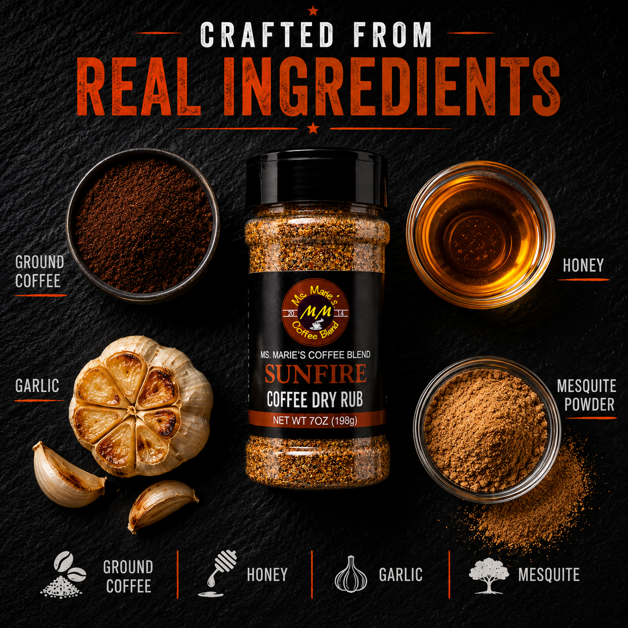 SUNFIRE Coffee Dry Rub - Image 3