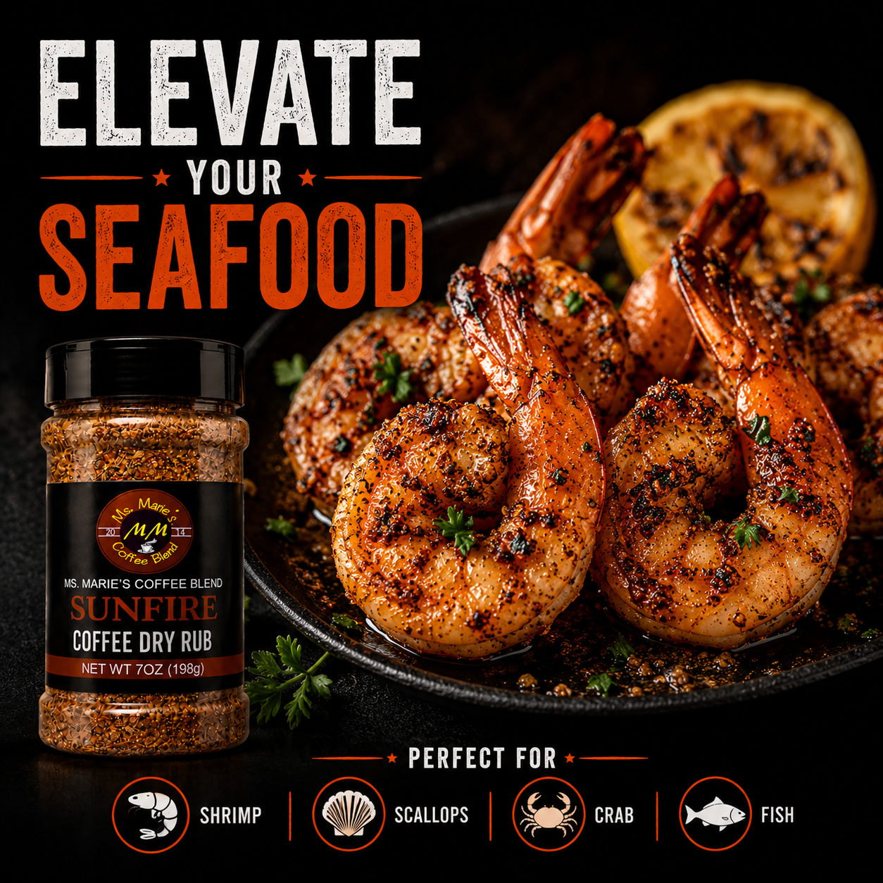 SUNFIRE Coffee Dry Rub - Image 5